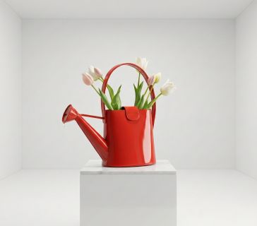 L'iconica borsetta-innaffiatoio di Consolata Pralormo