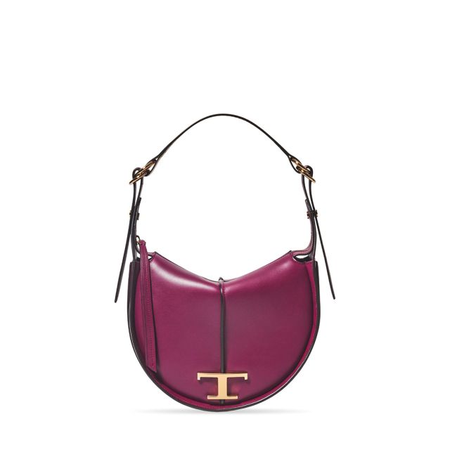 Borsa Tod’s in pelle. Colore viola