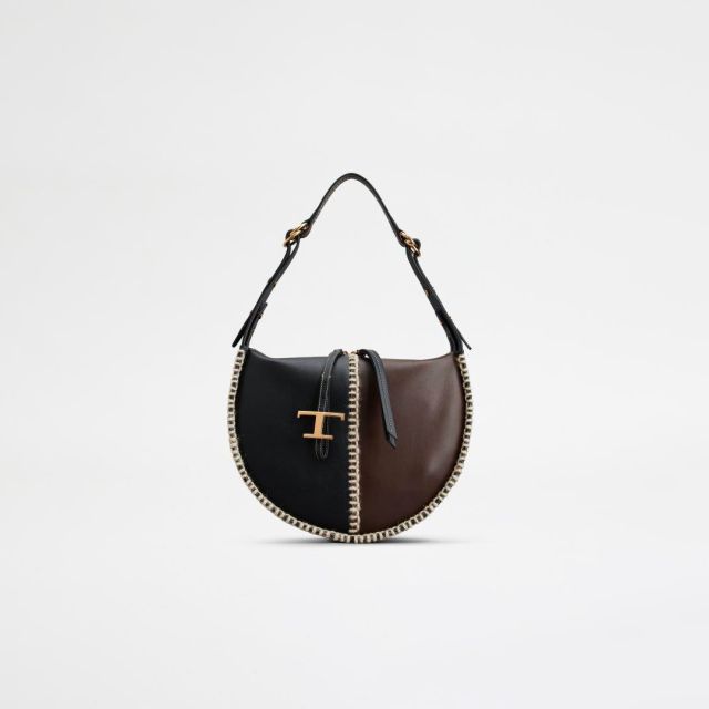 Borsa Tod’s con dettaglio infilature in canvas