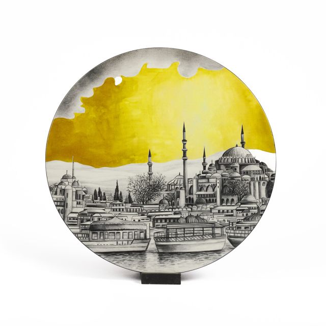 Serie 6  Sottopiatti "Città che hanno fatto la storia"