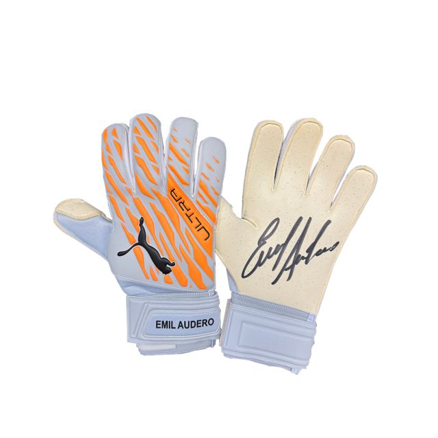 Guanti autografati Emil Audero