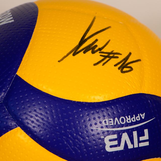 Yuri Romanò - Palla da Volley firmata
