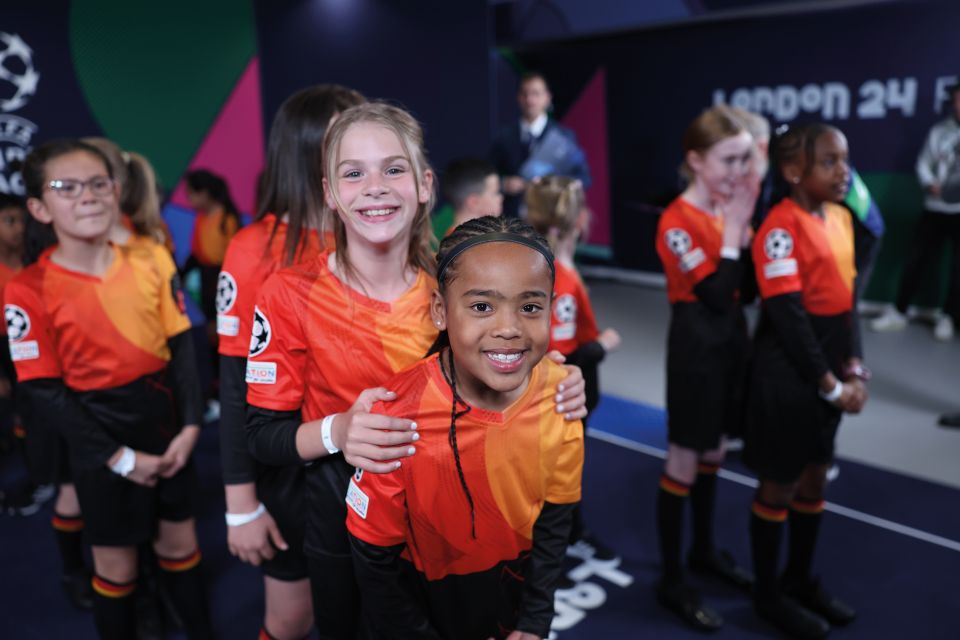 UEFA Champions League - esperienza unica di Player Mascot