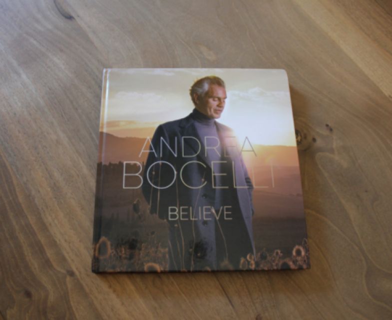 Andrea Bocelli - "Believe Video Collection" Autografato