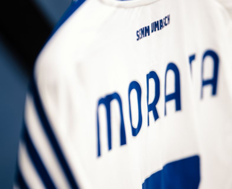 Como 1907 - Maglia Away 2025/2026 firmata da Alvaro Morata