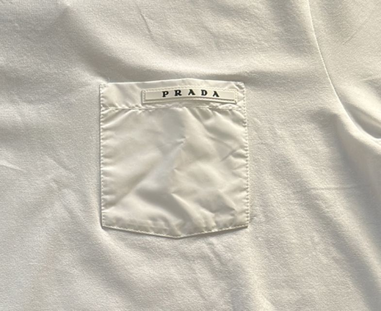 Prada - T-Shirt Bianca XXXL Cotone stretch 