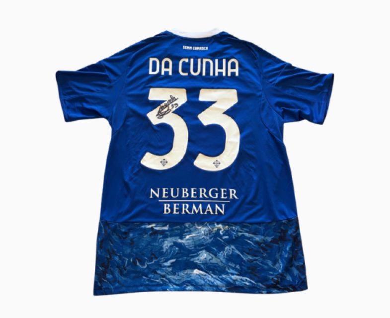 Como 1907 - Maglia ufficiale 25/26 autografata | DA CUNHA