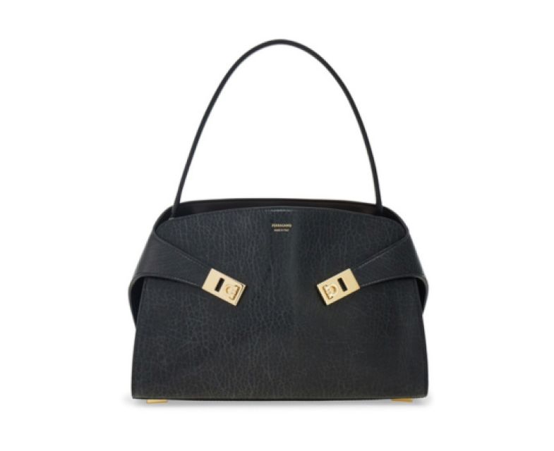 Ferragamo – Borsa Hug Soft in pelle di vitello