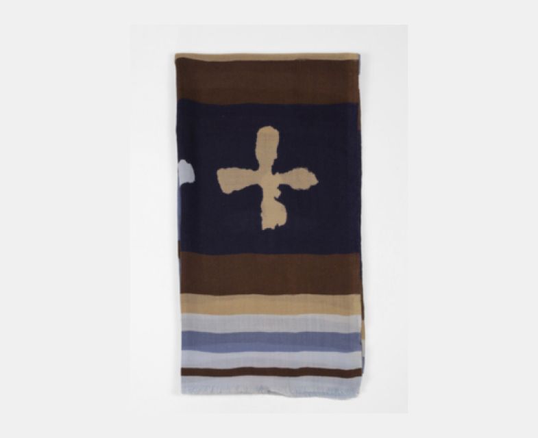 Toosh - Twill stampato fantasia - Variante blu