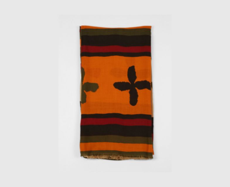 Toosh - Twill stampato fantasia - Variante arancio