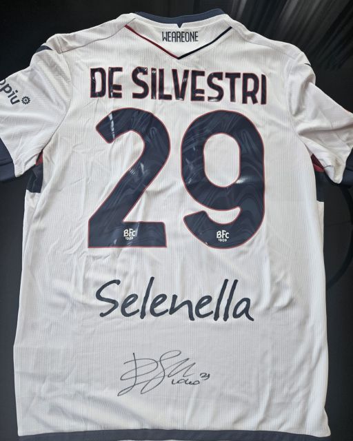 Maglia finale Coppa Italia De Silvestri