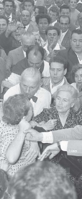 Il mancato pugno a Donna Rachele
